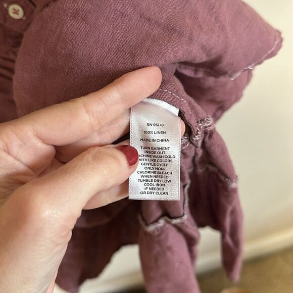 Magaschoni 100% Linen Dress, Size S/P - Picture 6 of 6